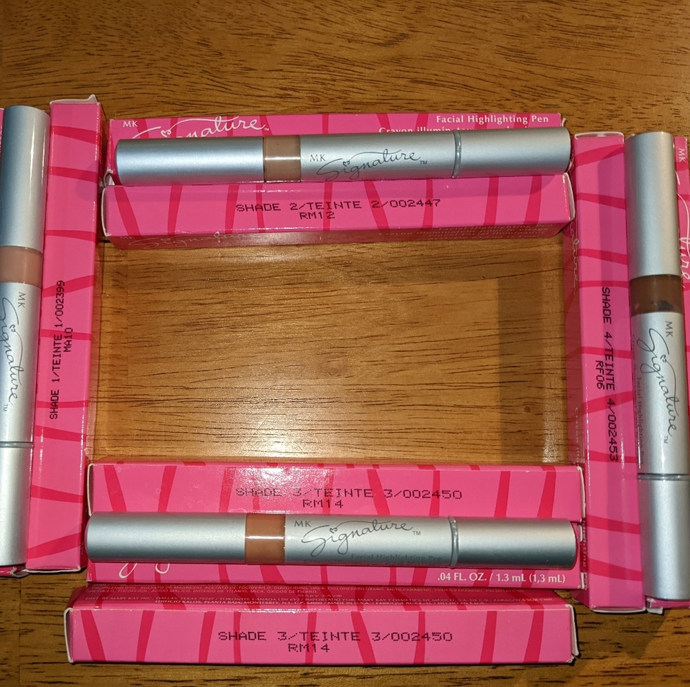 9 Mary Kay Facial🌞 Highlighting Pens Shades 1, 2, 3, and 4 Discontinued